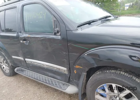 2011 Nissan Pathfinder Le from USA, damaged, VIN 5N1AR1NN1BC624519